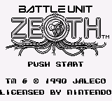 Battle Unit Zeoth (USA, Europe)